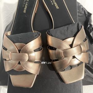 Saint Laurent YSL Tribute Sandals
